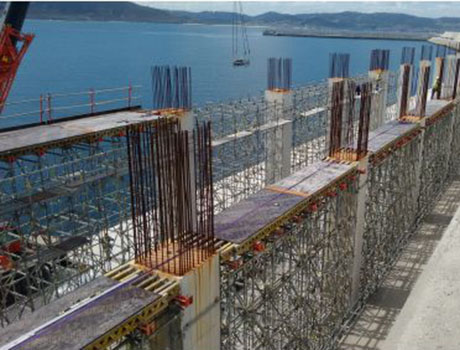CSS DE LA GALERÍA DE PROTECCIÓN DE TUBERÍAS EN EL DIQUE DE PUNTA LANGOSTEIRA
