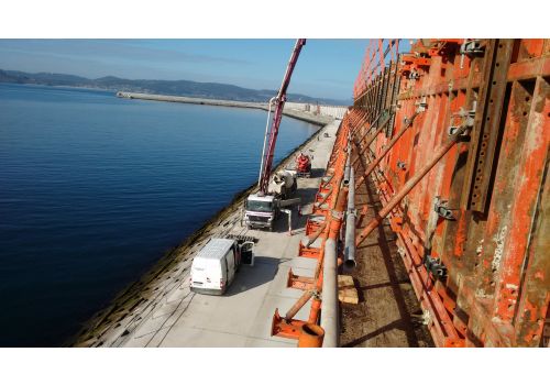 CSS DE LA GALERÍA DE PROTECCIÓN DE TUBERÍAS EN EL DIQUE DE PUNTA LANGOSTEIRA
